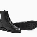 Combat Boot Nero Nappa