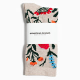 American Trench Wild Flower Sock