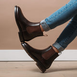 Josephine Chelsea Boot Chocolate Calf