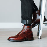 Edward Boot Red Waxed Deer