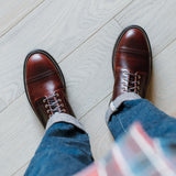 Garrison Boot Red Waxed Deer