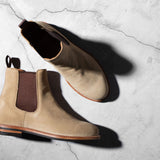 Josephine Chelsea Boot Tan Suede