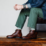 Edward Boot Brown Scotch Grain Chromexcel