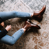 Josephine Chelsea Boot Crimson Chromexcel